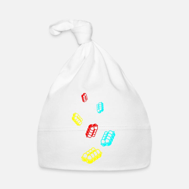 Symbole des œufs Bonnet bio Bébé