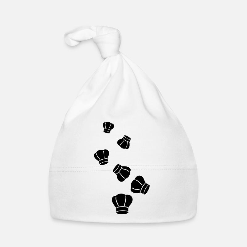 Chef's hat symbol Organic Baby Cap