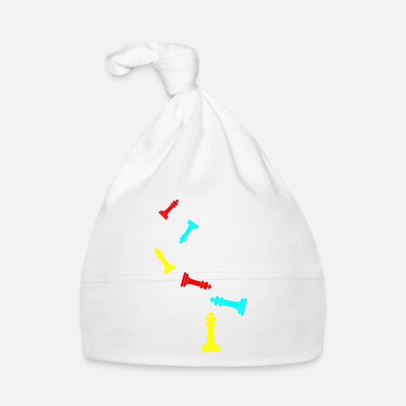 Chess piece King Organic Baby Cap