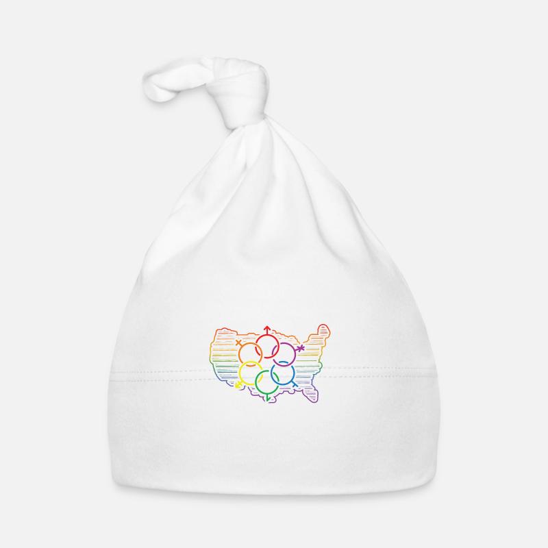 Saint Paul Paul Pride Flag Pride Month LGBTQ Flag Baby Bio-Mütze