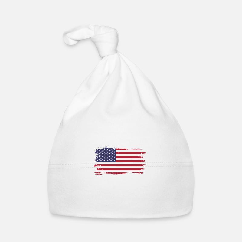 Baseball Papa American Flag Enkel der Väter Tag de Baby Bio-Mütze