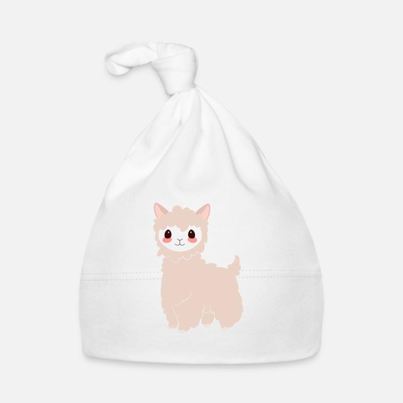 Lama doux Bonnet bio Bébé