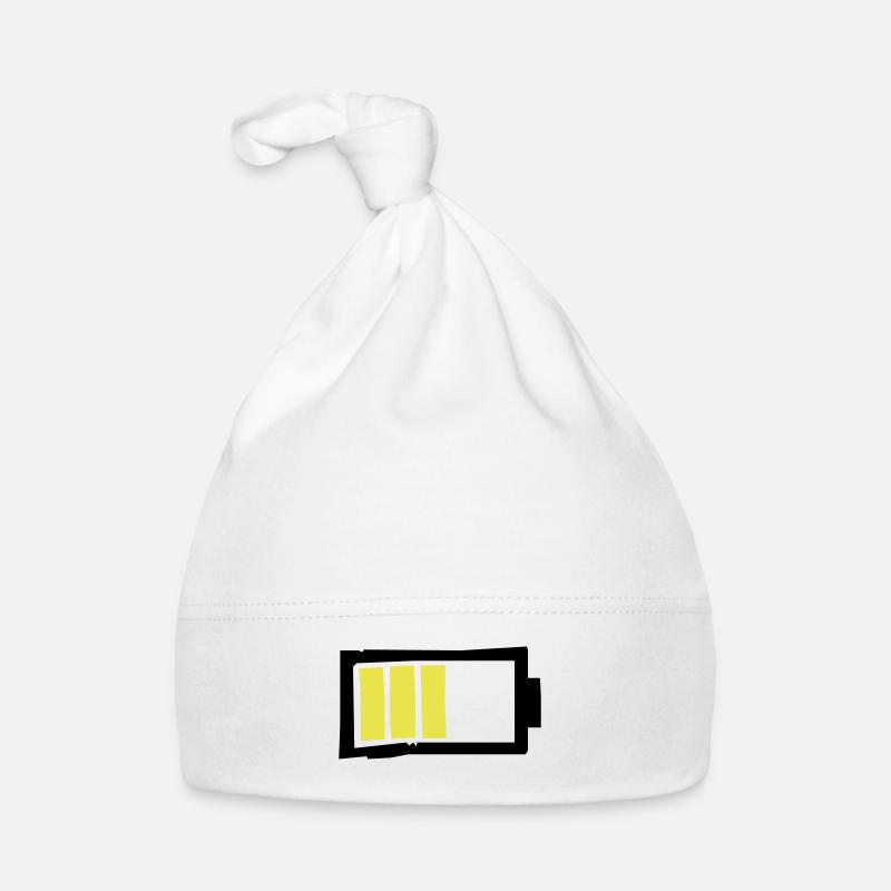 Batterie Baby Bio-Mütze