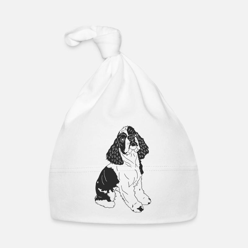 Cocker Spaniel Baby Bio-Mütze