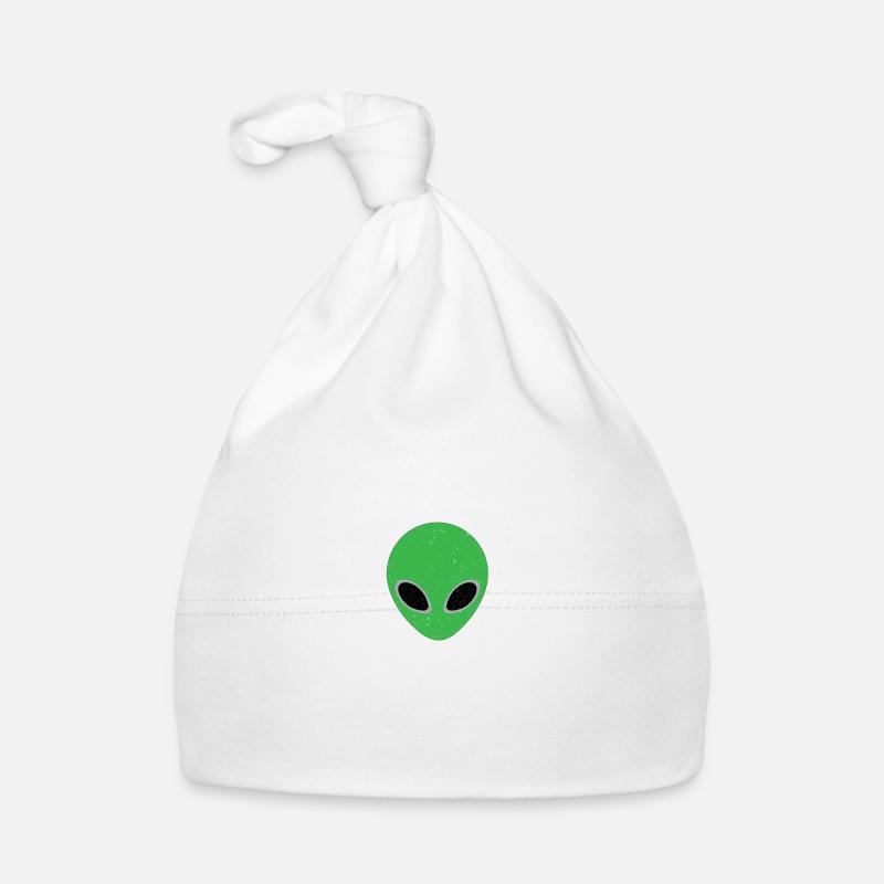 Alien Aliens Alien Ufo Organic Baby Cap