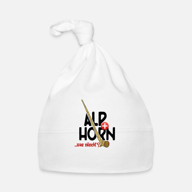 Alphorn Suisse était söscht Bonnet bio Bébé