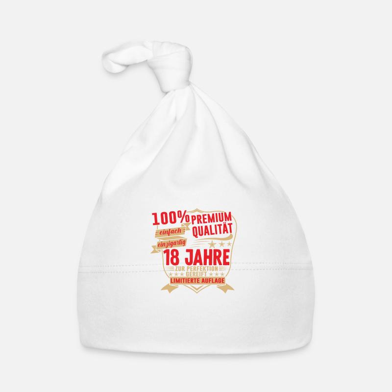 18. Geburtstag 2005 Geschenk Geschenkidee T-Shirt Baby Bio-Mütze