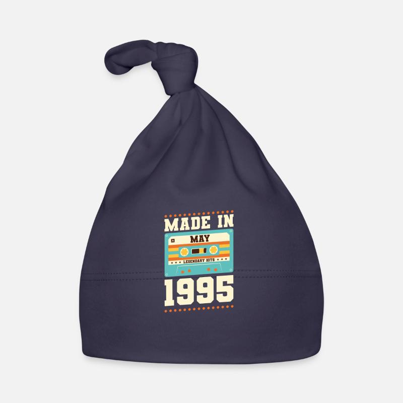 28th birthday May Born in 1995 Gift idea Organic Baby Cap