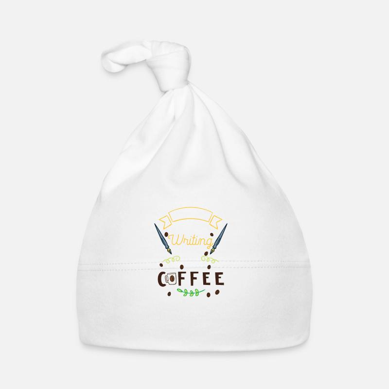 Alimenté par l'écriture et le café Bonnet bio Bébé