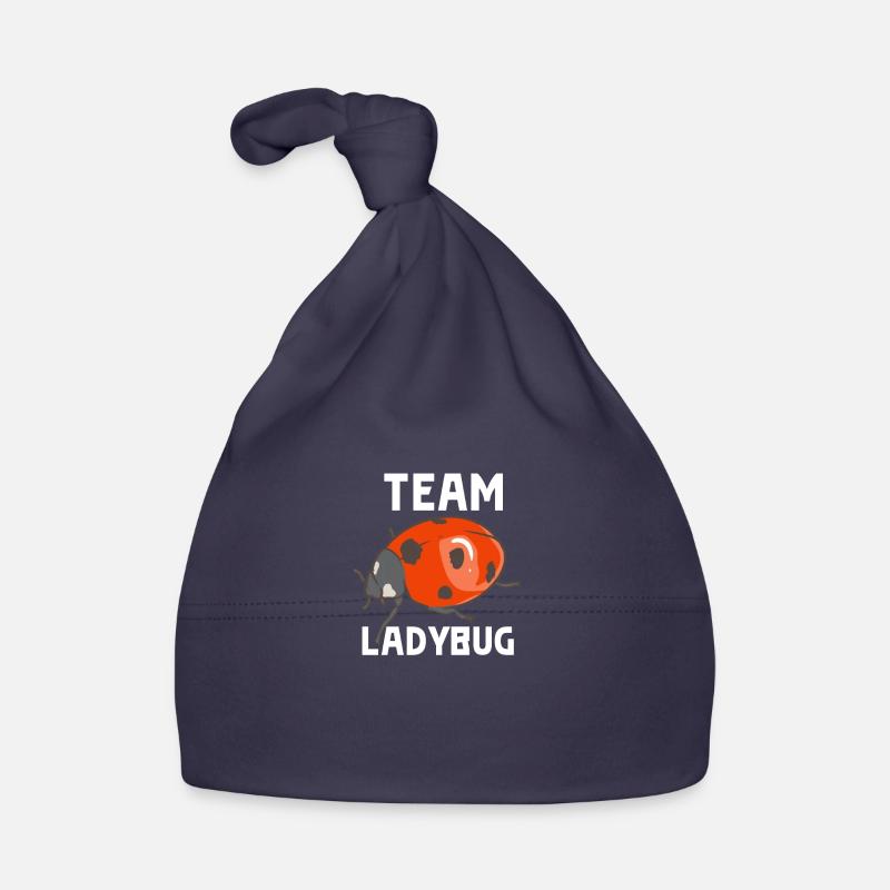 Team Ladybug Baby Bio-Mütze
