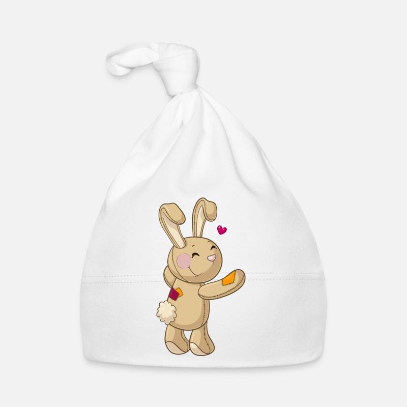Cute rabbit Organic Baby Cap