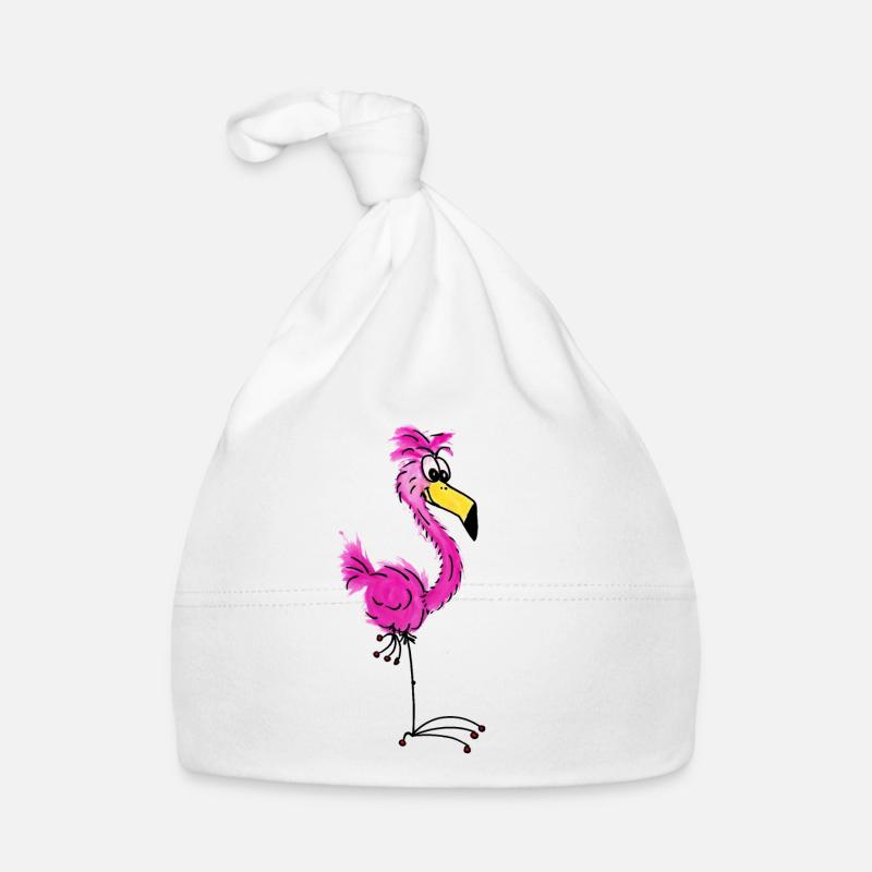 Die Fladders - der Flamingo Baby Bio-Mütze