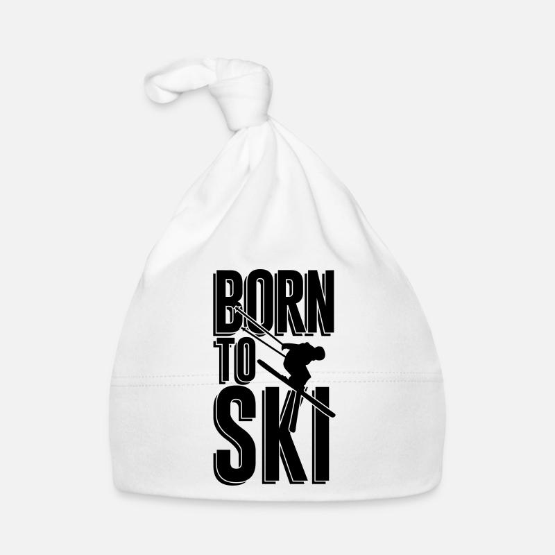 Né à ski Bonnet bio Bébé