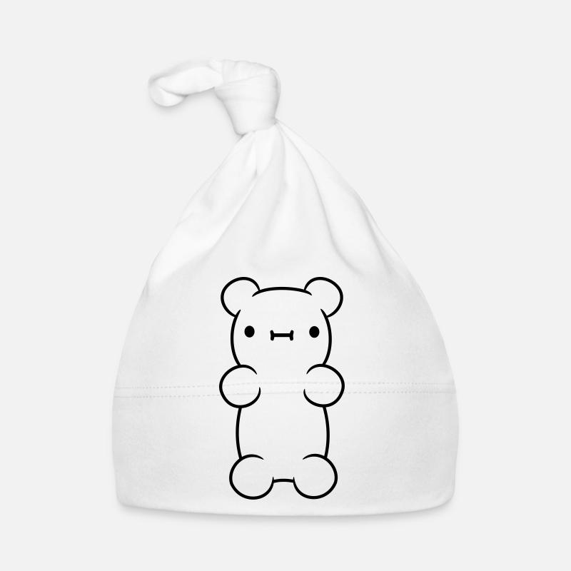 Mignon petit arum en caoutchouc Bonnet bio Bébé