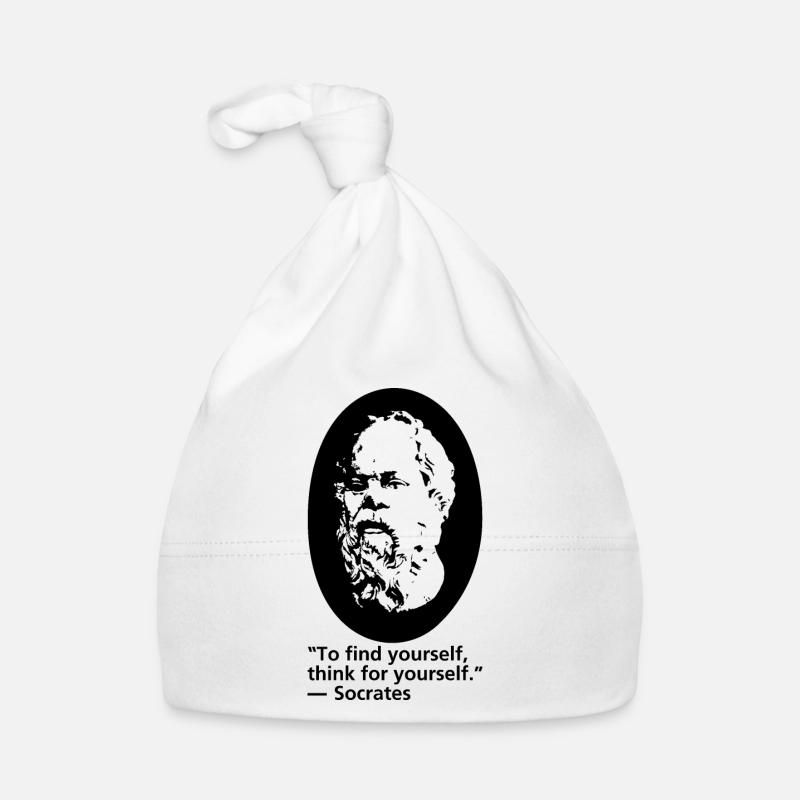 Socrates Organic Baby Cap