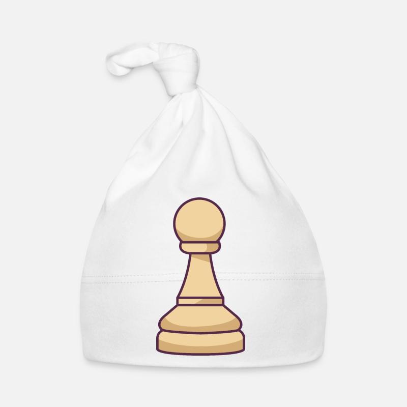 Schachfigur Baby Bio-Mütze