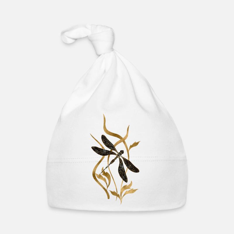 Libellule Bonnet bio Bébé