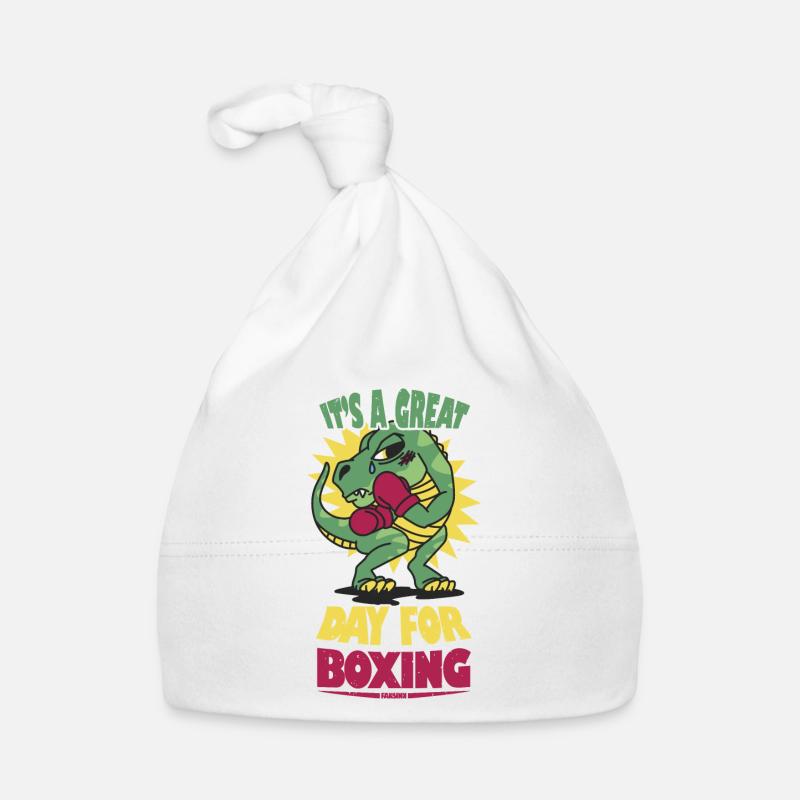 It's A Great Day For Boxing Organic Baby Cap