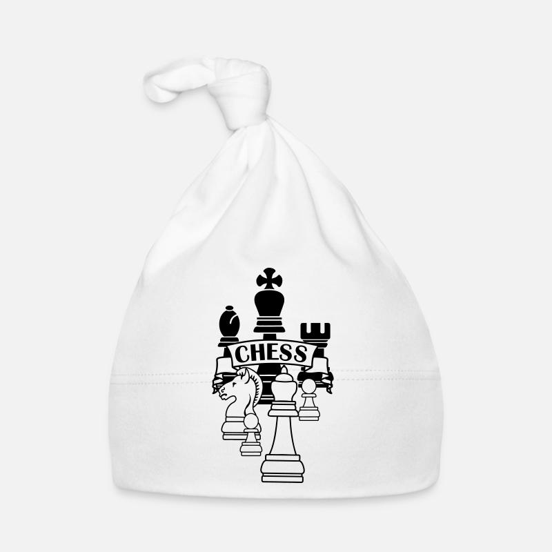 Chess logo Organic Baby Cap