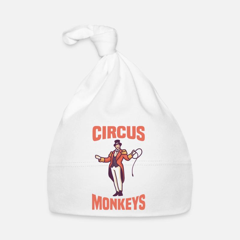 PAS MON CIRQUE PAS MES SINGES Cadeaux Bonnet bio Bébé