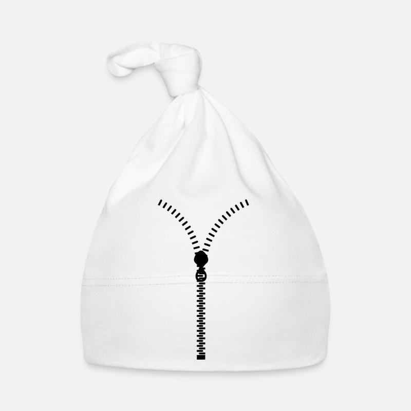 Ouvrez-moi! -Fermeture éclair Bonnet bio Bébé