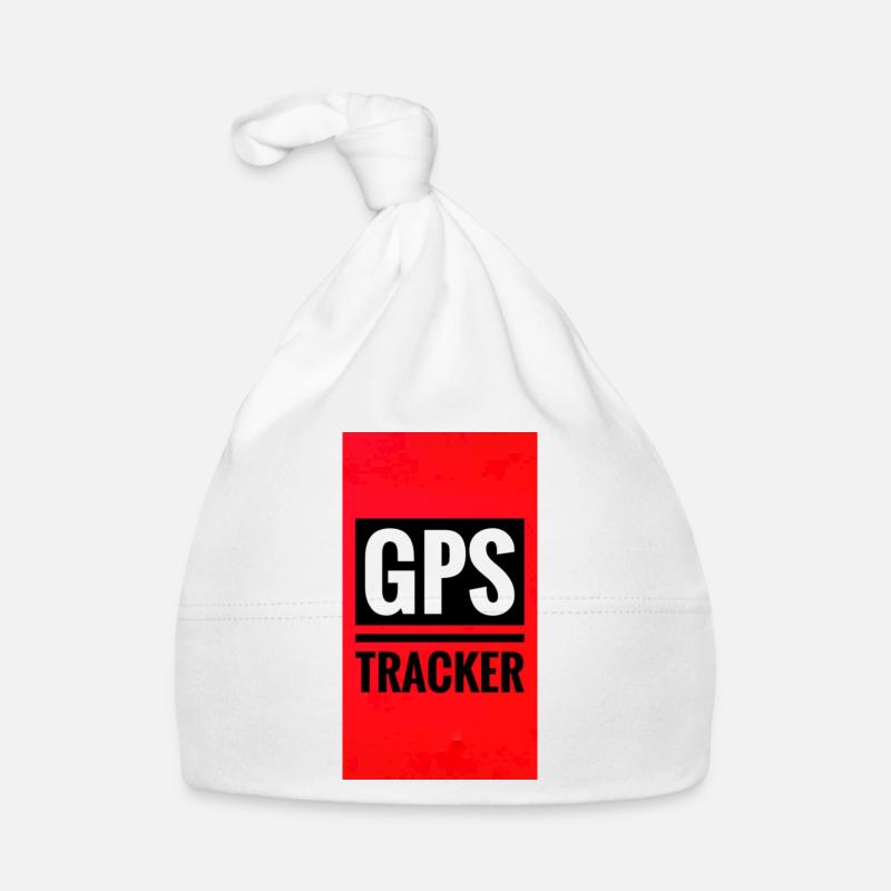 GPS Tracking Poster Style Organic Baby Cap