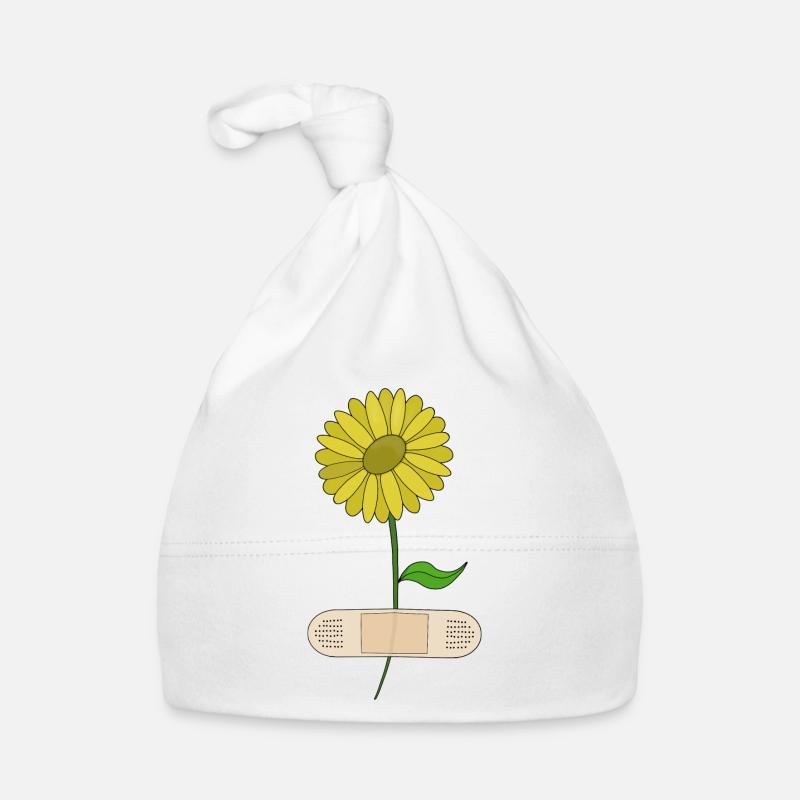 Protégez qui vous aimez Fleur florale Bonnet bio Bébé