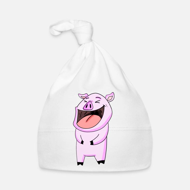 Rires de cochon Bonnet bio Bébé