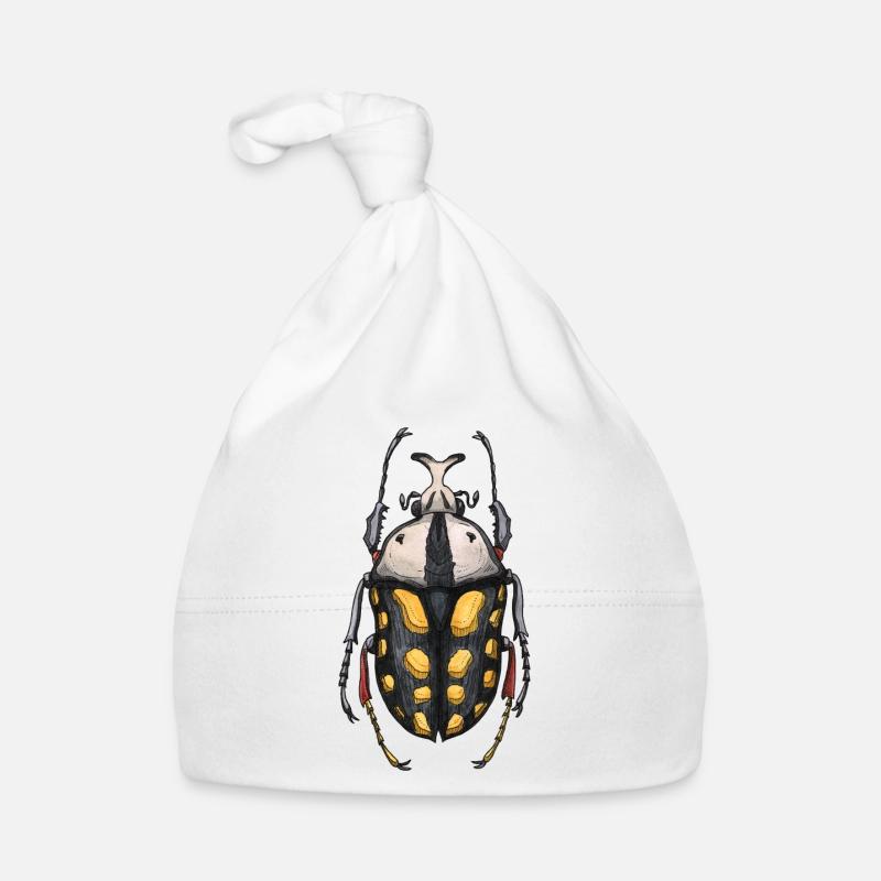 Big Beetle Stag - cerf géant Bonnet bio Bébé