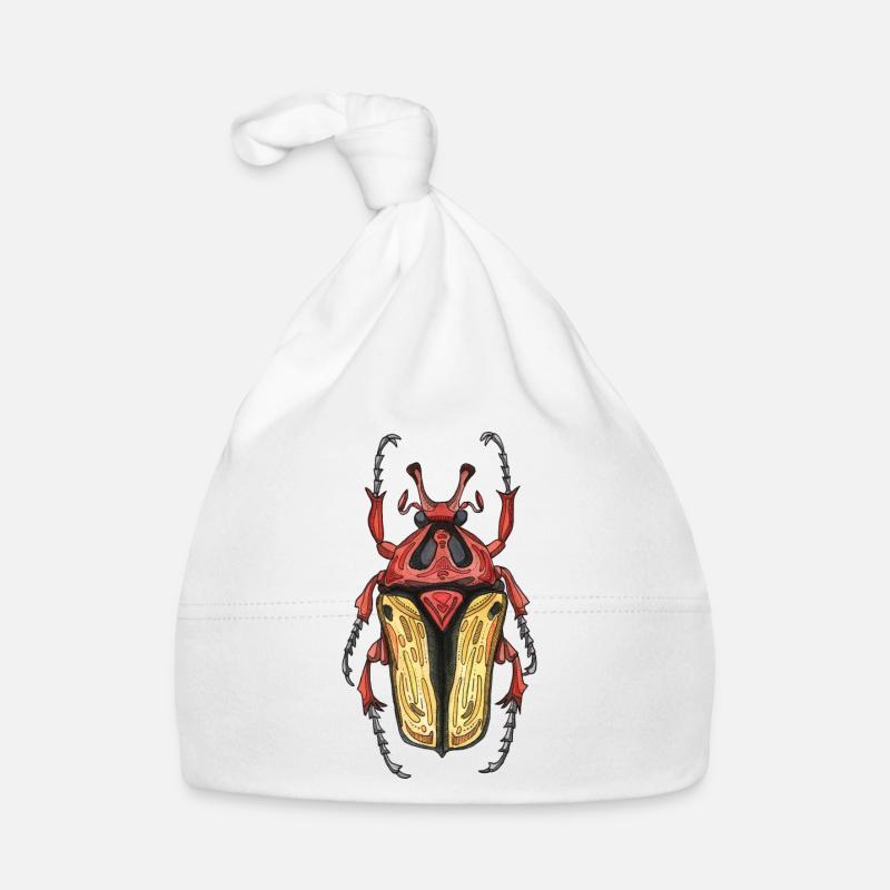 Big Beetle Stag - cerf géant Bonnet bio Bébé