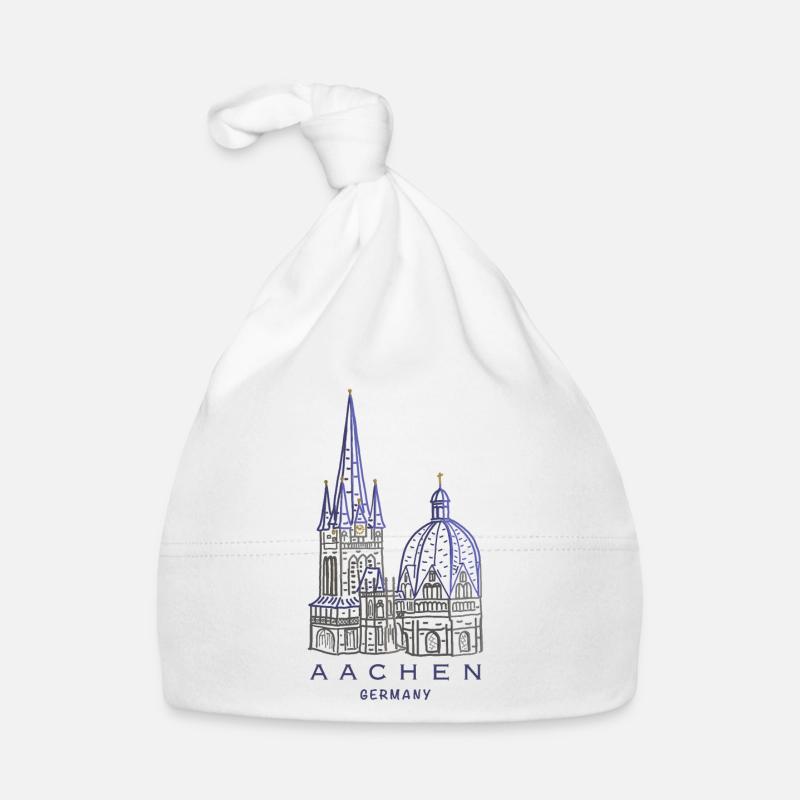 Aachen Cathedral, Aachen, Germany Organic Baby Cap