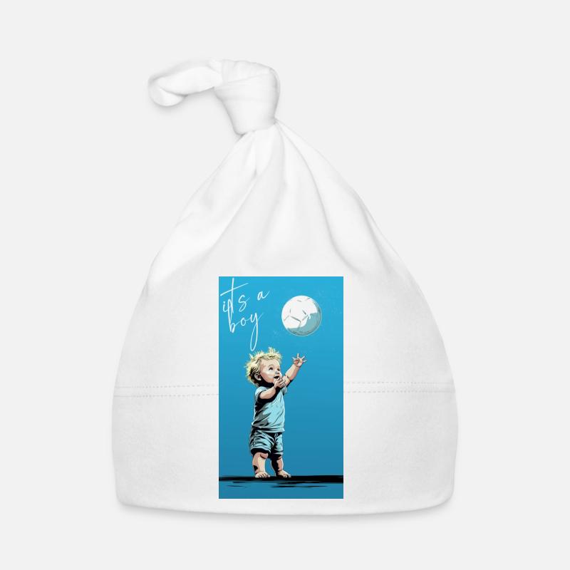 C’est un garçon Bonnet bio Bébé