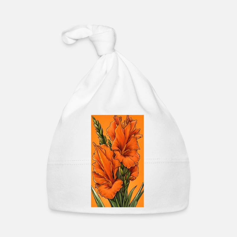 Glaïeul orange Bonnet bio Bébé
