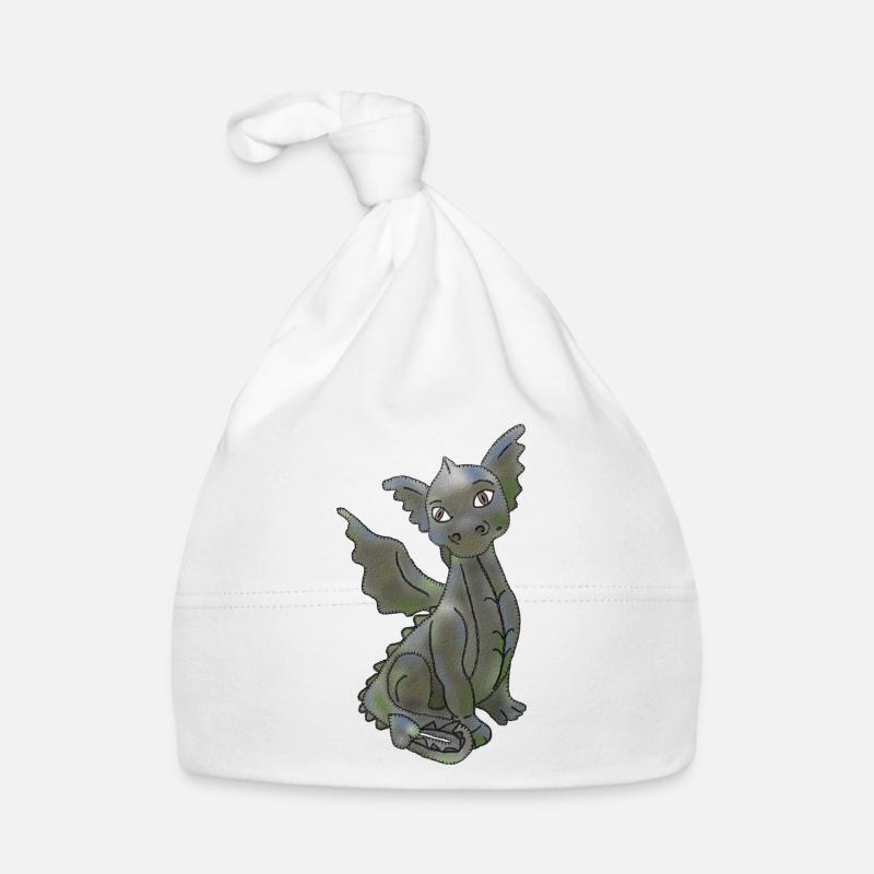 einfacher Drache Baby Bio-Mütze