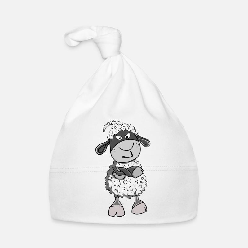 Sheep Sour, Grumpy Sheep Organic Baby Cap