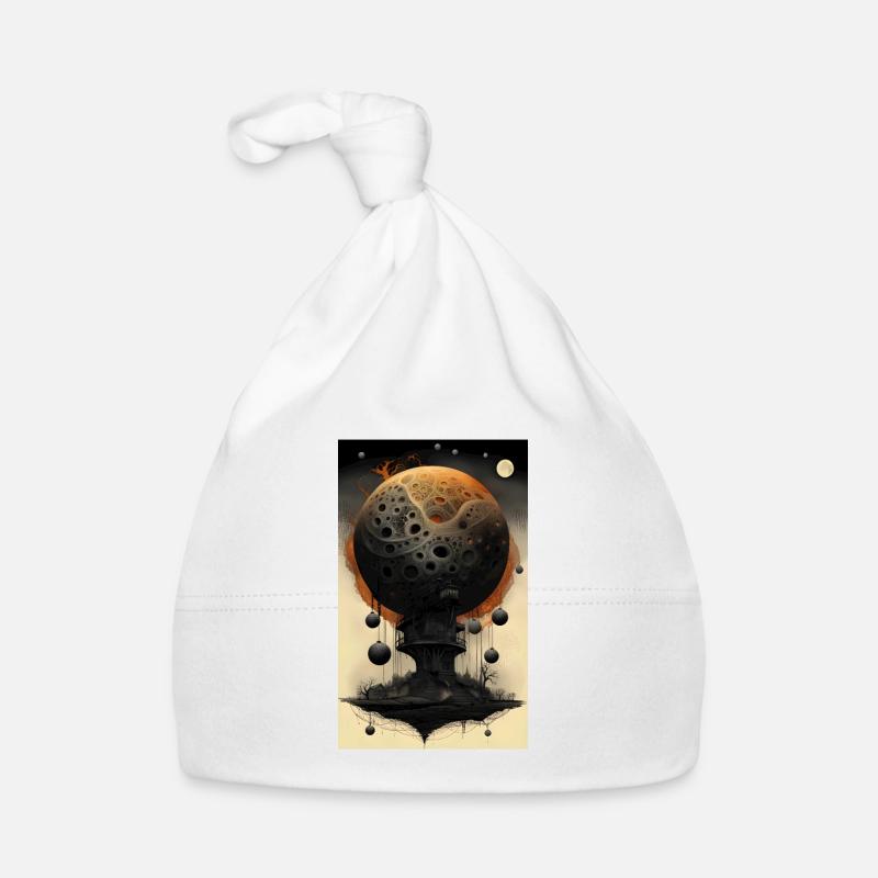 Somber sphere structure Organic Baby Cap