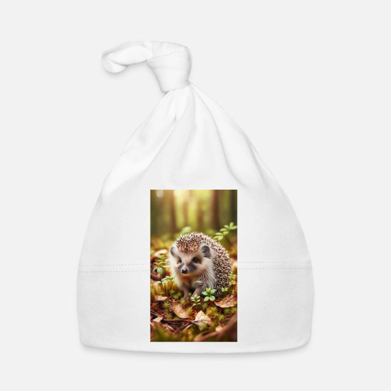 Igel Baby Bio-Mütze