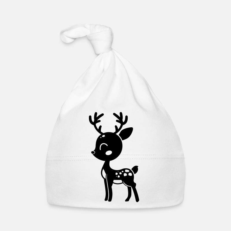 Deer Organic Baby Cap