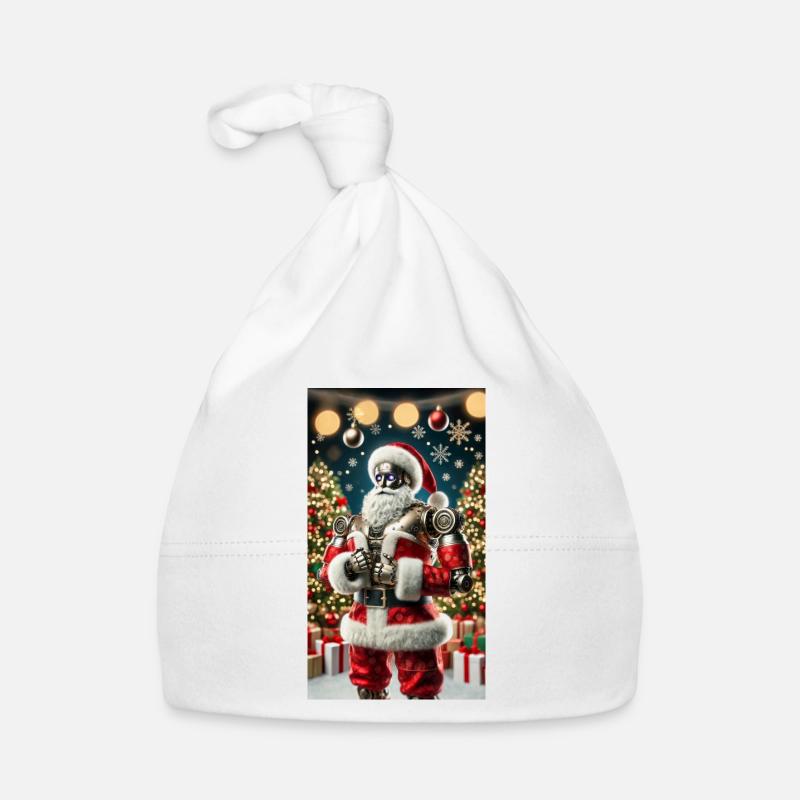 Weihnachtsmann Baby Bio-Mütze