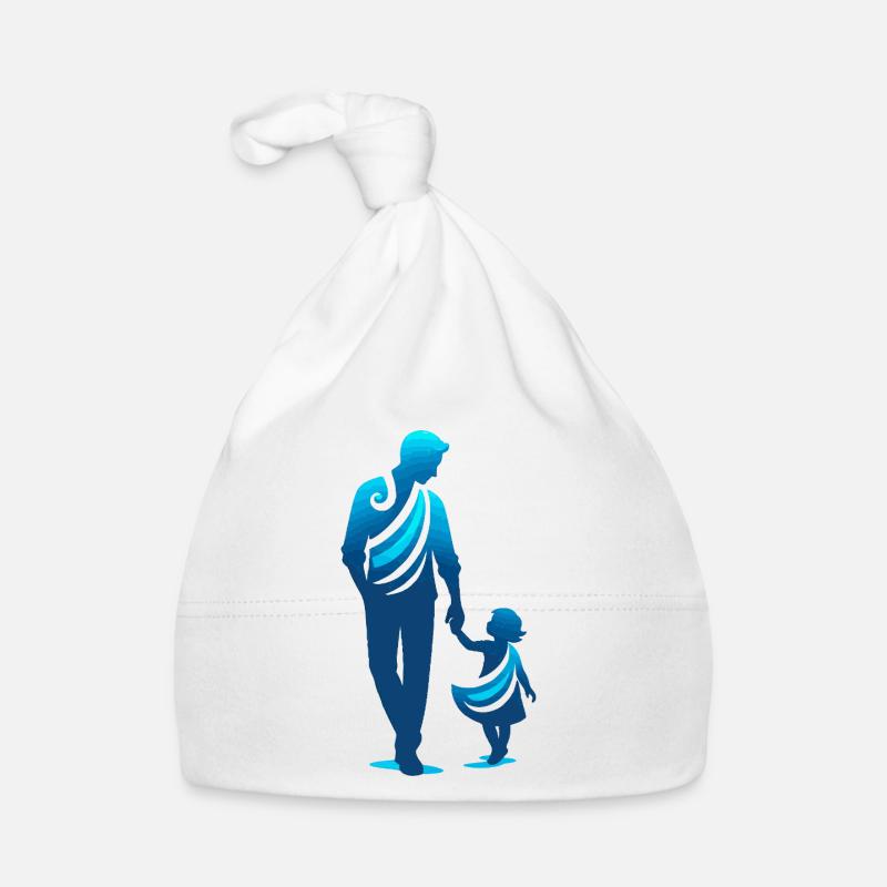 Conception simple père - fille Bonnet bio Bébé