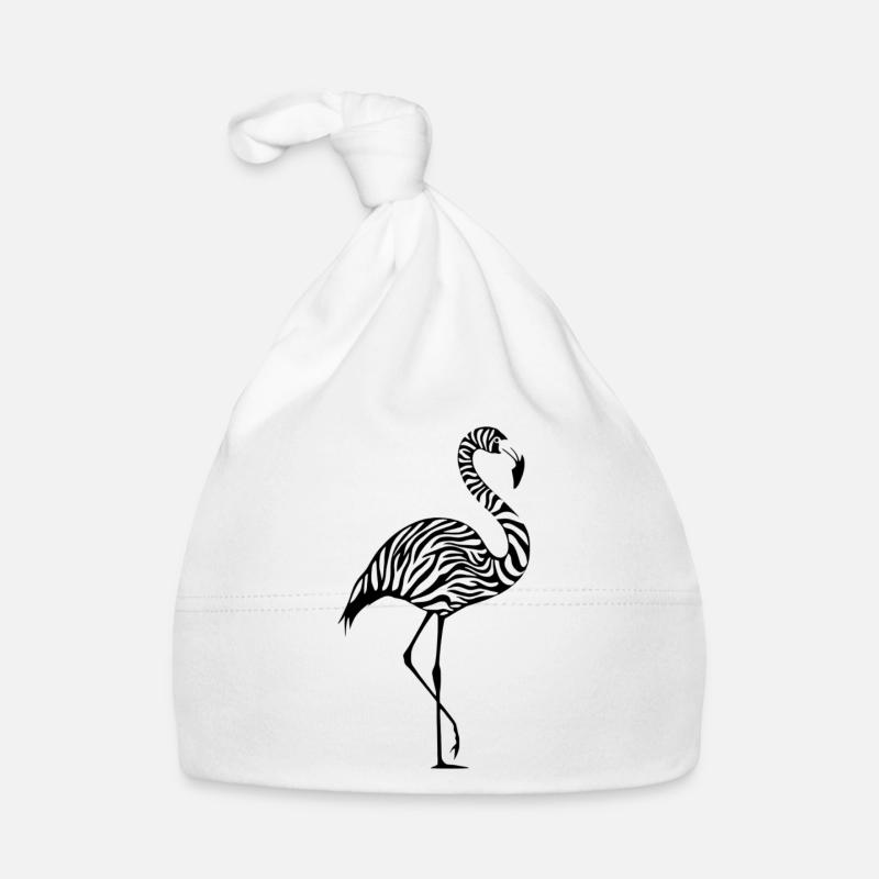 Flamingo Baby Bio-Mütze