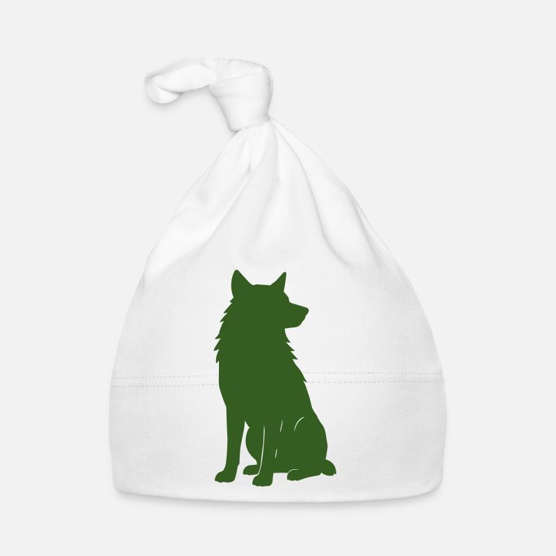 Wolf 1 Organic Baby Cap