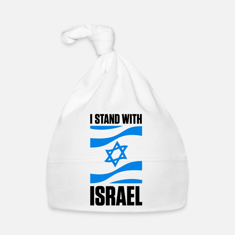 Stand with Israel Jerusalem Tel Aviv Étoile de David Bonnet bio Bébé