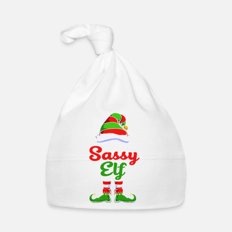 Elfe Elf Cadeau de Noël Douleur dans le cou Bonnet bio Bébé