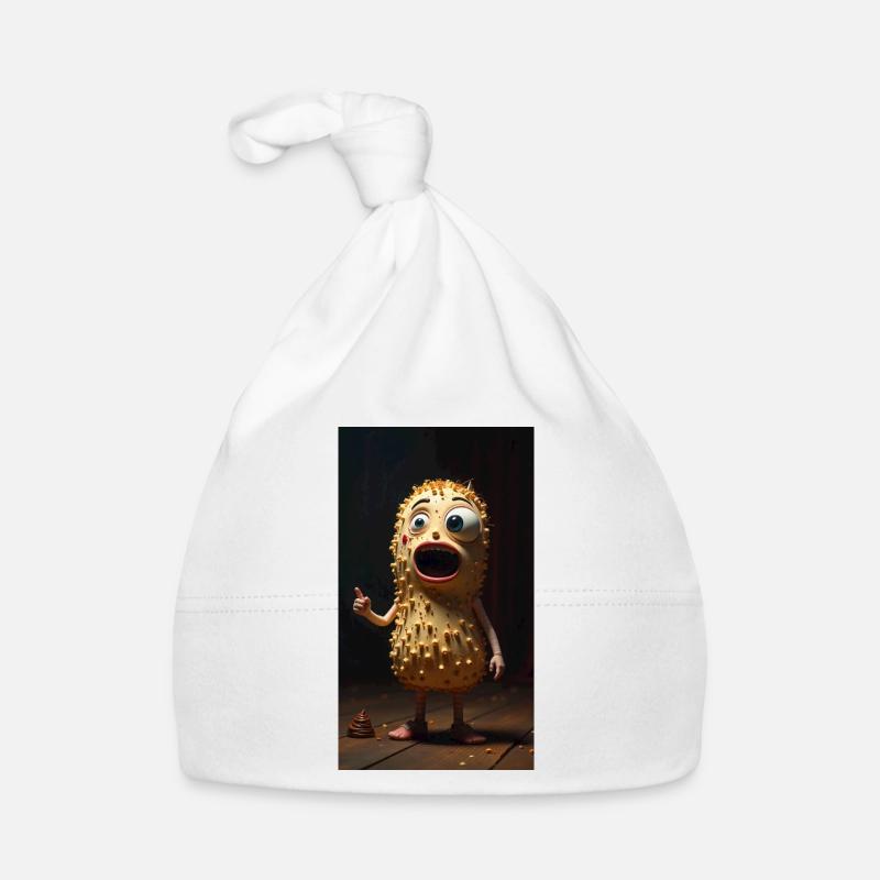 Mascotte Spiky Peanut Bonnet bio Bébé