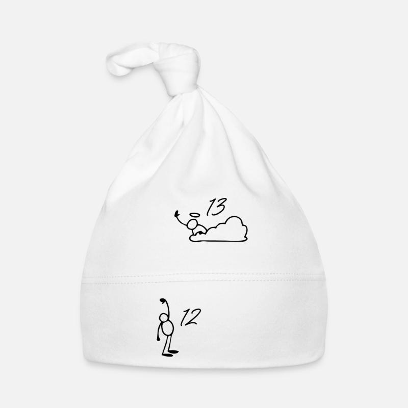 13 Year Old 13th Anniversary Gift - 13 Year Old Organic Baby Cap