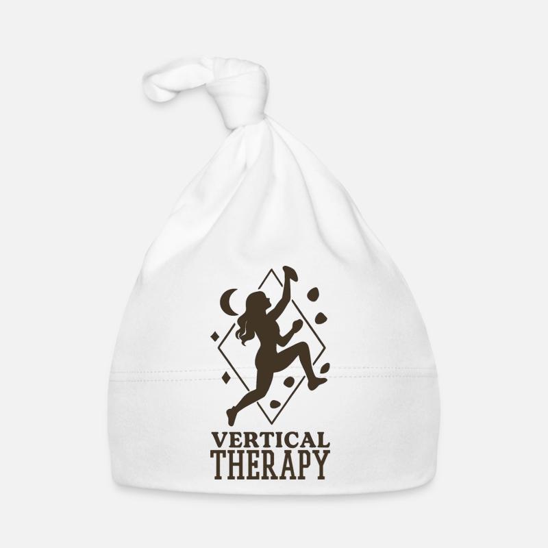 Vertical Therapy: Bouldern & Klettern Boho Design Baby Bio-Mütze