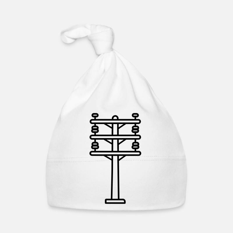 power pole Organic Baby Cap