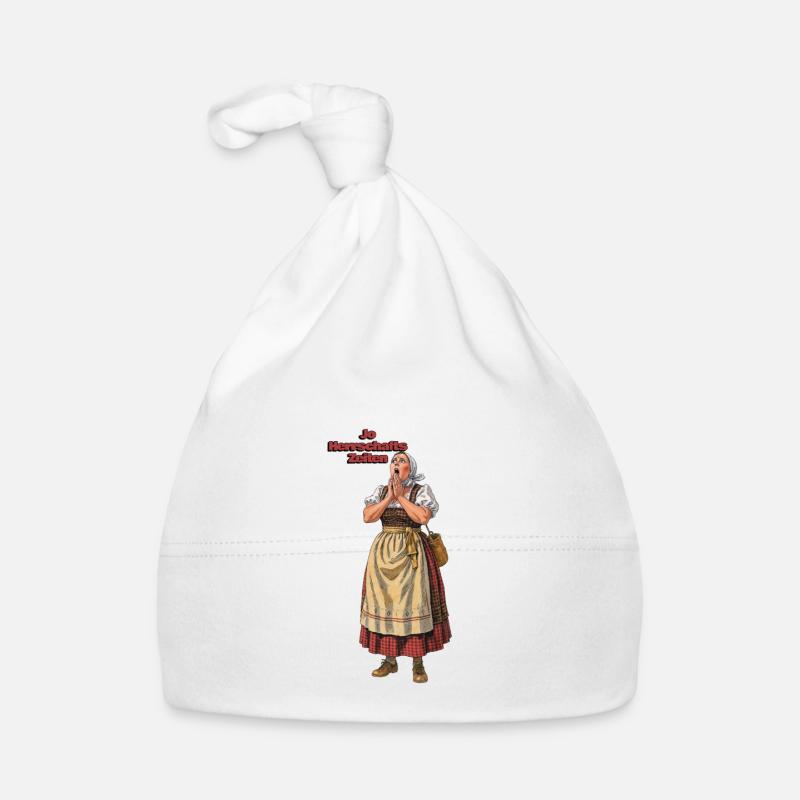 Dirndl Retro Jo Herrschaftszeiten Baby Bio-Mütze