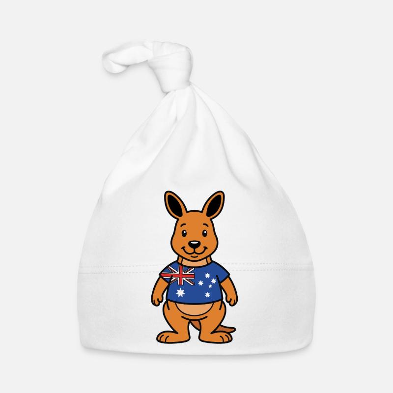 Australia Kangaroo Bonnet bio Bébé